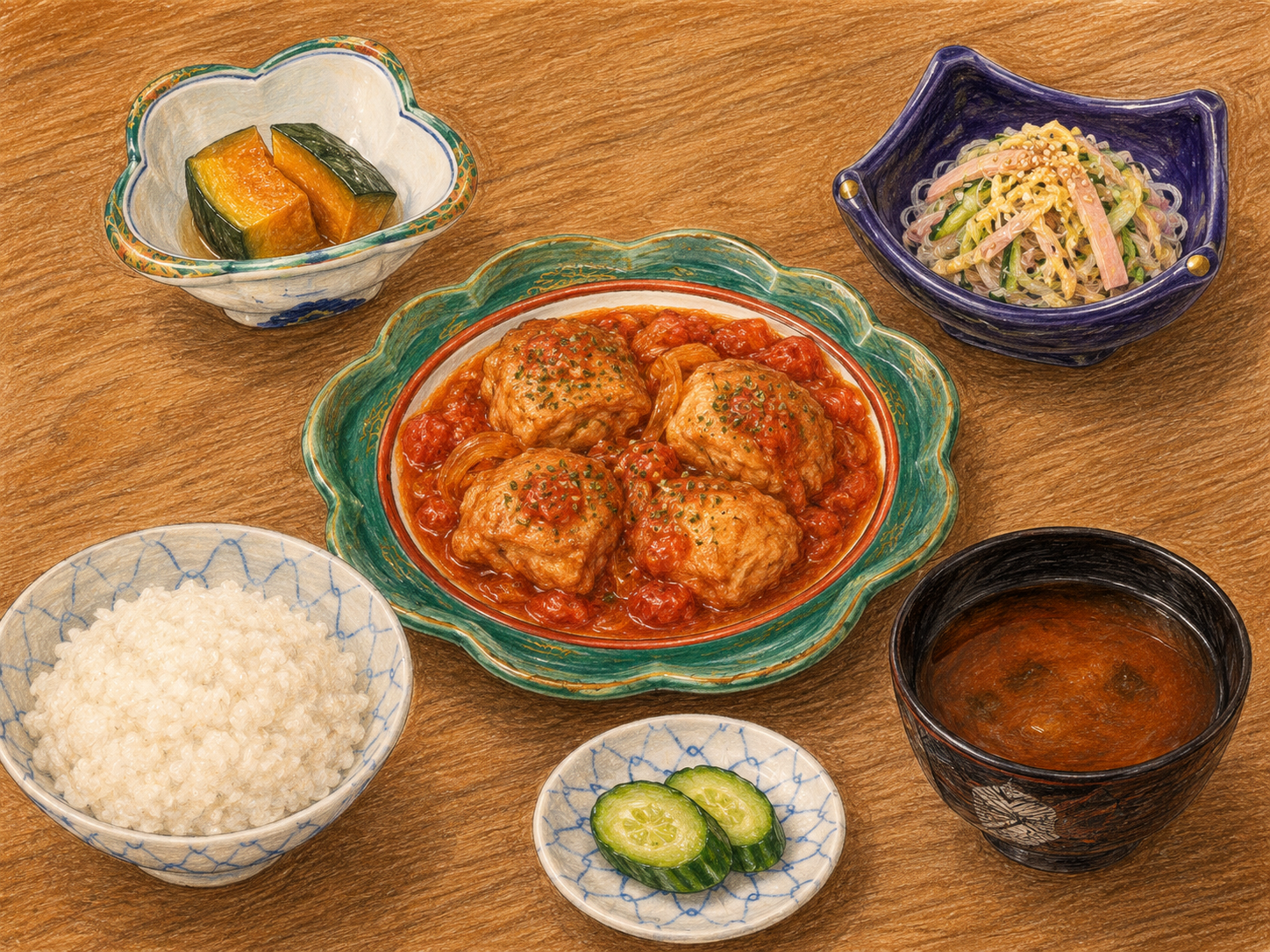 8月10日 日替わりランチ
